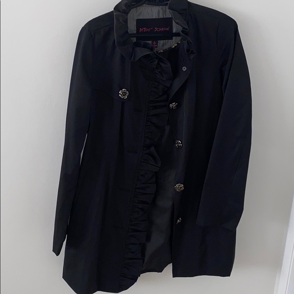 Betsey Johnson rain coat - Picture 2 of 7